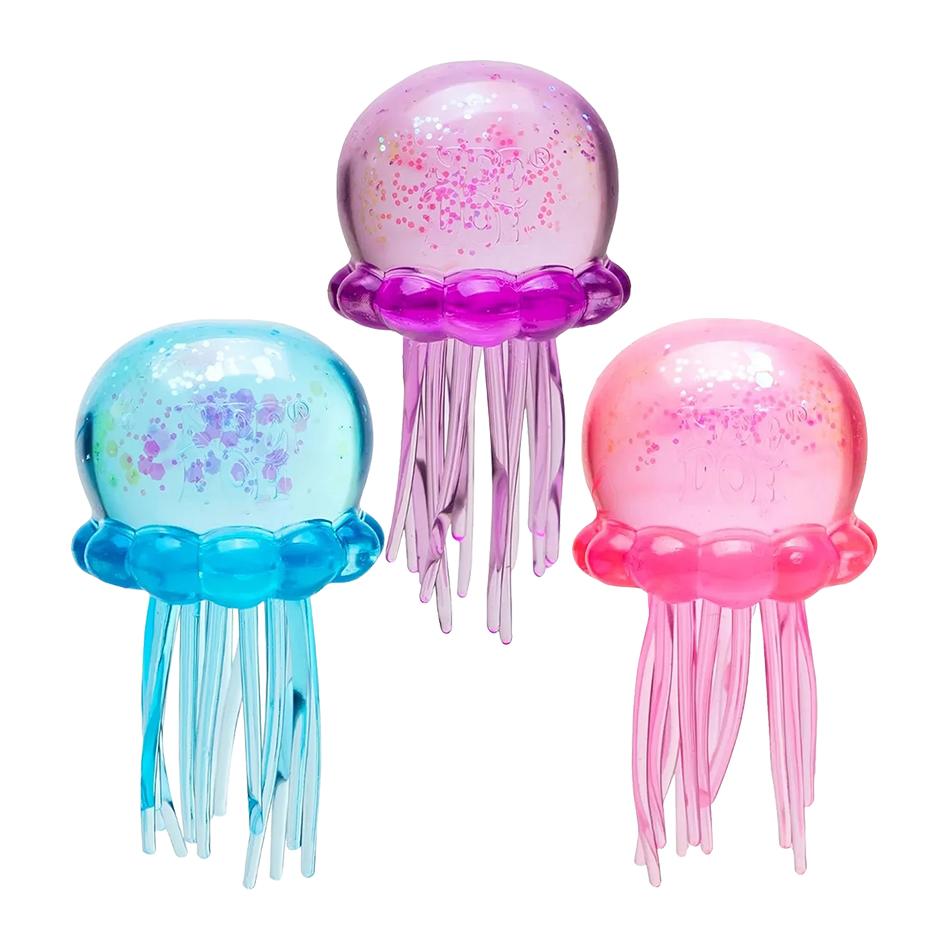 Cute Nee Doh Jelly Hops Octopus Fidget Toy, Waterproof Water Play Sensory Toys, Great Gift For Boys And Girls