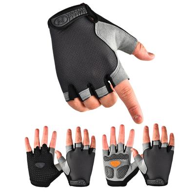 Rękawiczki rowerowe z półpalcami, oddychające, antypoślizgowe, antywstrząsowe, bezpalcowe, sportowe, rękawiczki rowerowe, rękawice taktyczne, sprzęt rowerowy