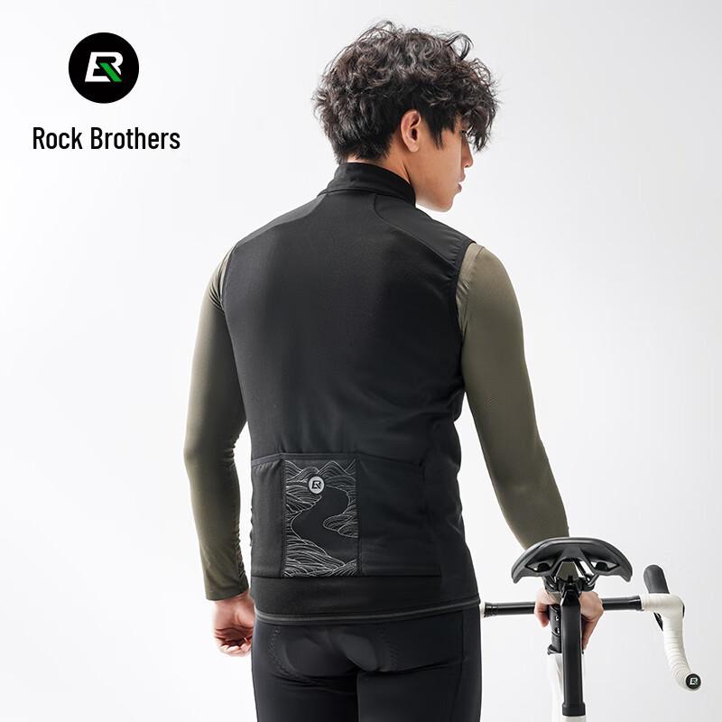 Rockbros Windproof Fleece Cycling Vest