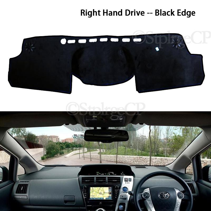For Toyota Prius V Daihatsu Mebius 2012 2013 2014 2015 2016 2017 2018 ZVW40 Anti-Slip Mat Dashboard Cover Pad Accessories