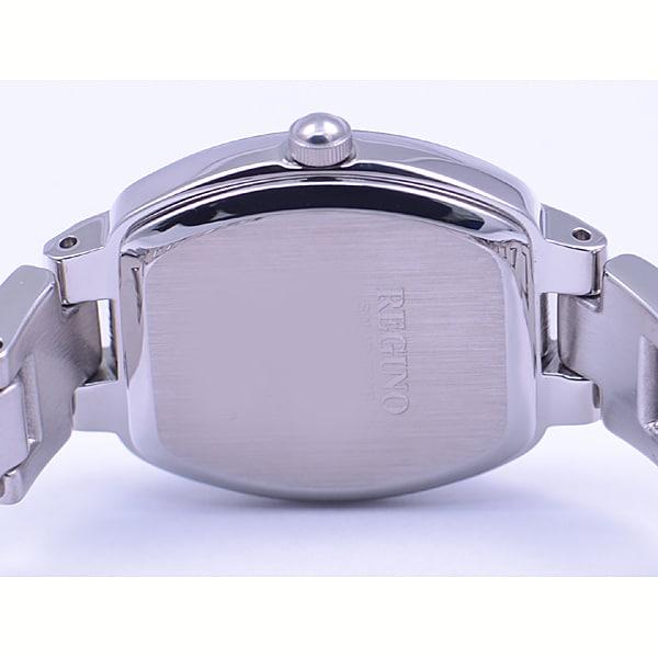 Citizen KP1-110-91 femmes ( Montre REGUNO Solar-Tech Femme) Montre Tonneau analogique en acier inoxydable argenté