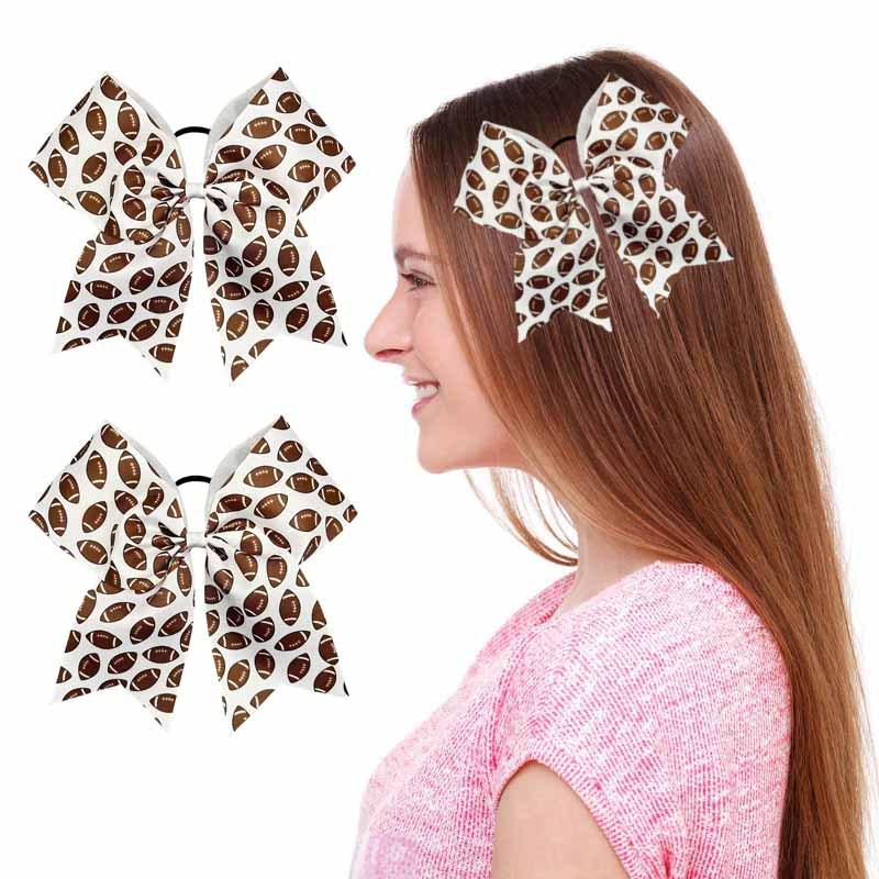 Euro Cup Kids' Football Bow Hair Tie Accessory