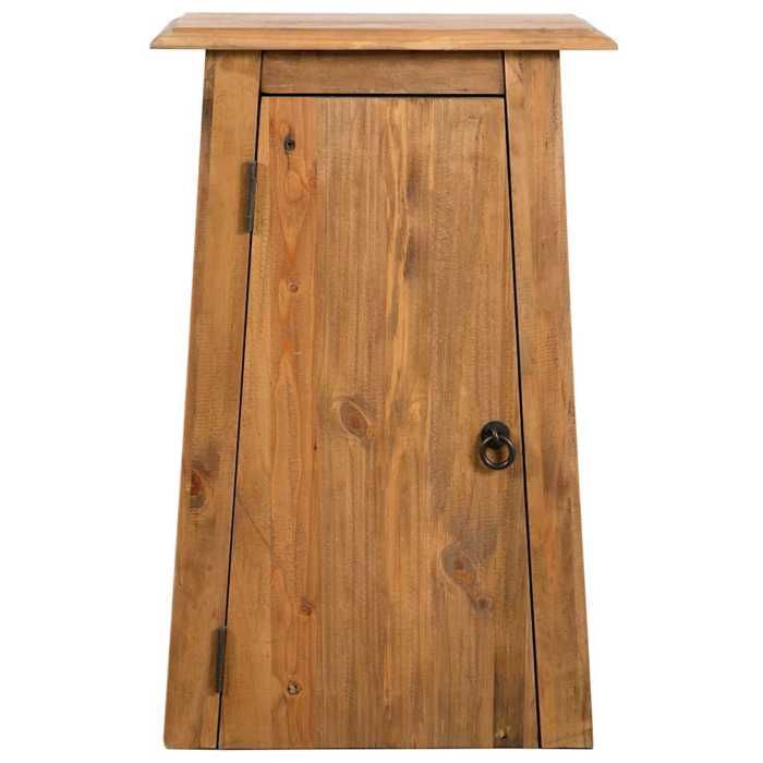 VidaXL Bathroom Side Cabinet Solid Pine 42x23x70 Cm 246039