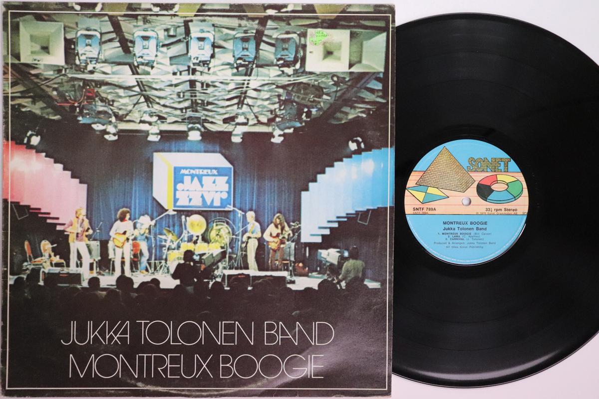 

LP Record JUKKA TOLONEN BAND Montreux Boogie SNTF789 SONET 1978 UK Jazz Used