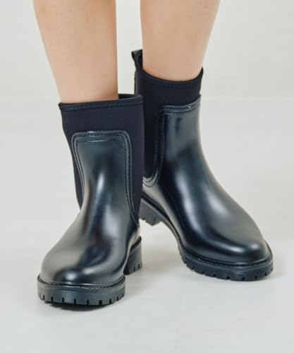 ORiental TRaffic Side Neoprene Rain Boots/R-0019 Women's Black L