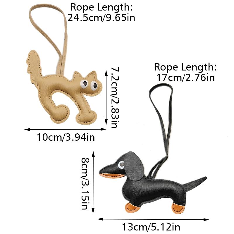 1 st Taxform Modeaccessoarer Nyckelringar Rolig Prydnad Gåvor För Kattälskare Väskhängen Utsökt Flerfärgad