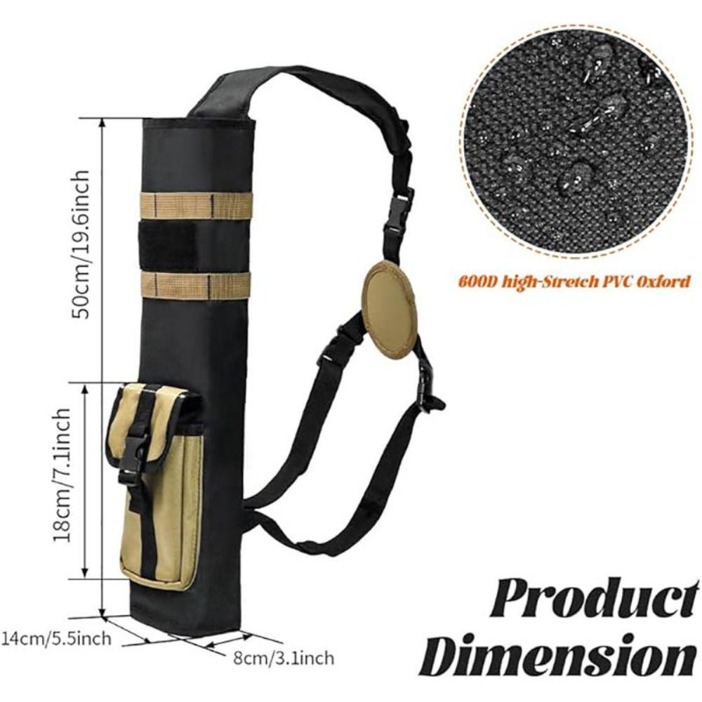 NEW Multi-functional Arrow Quiver Adjustable Lightweight Storage Bag Large Capacity Arrow Bag Outdoor