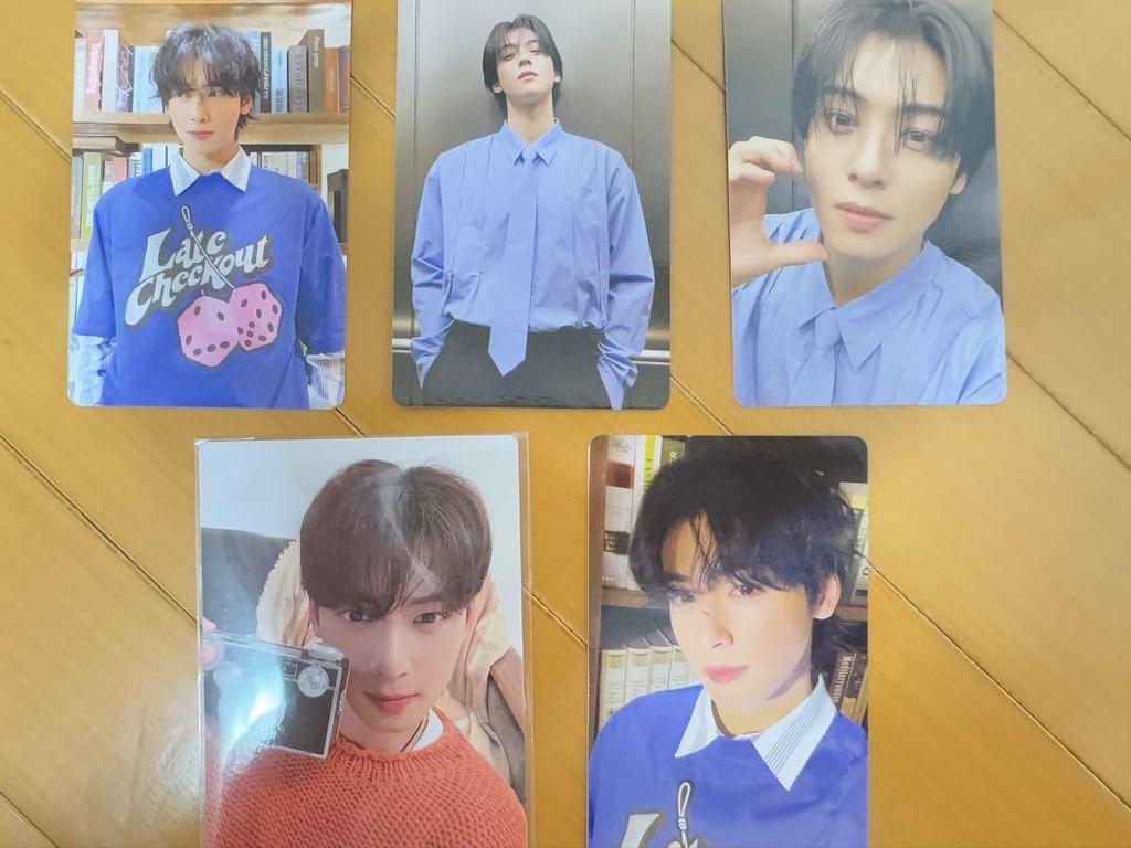 [USED] Cha Eun Woo trading card