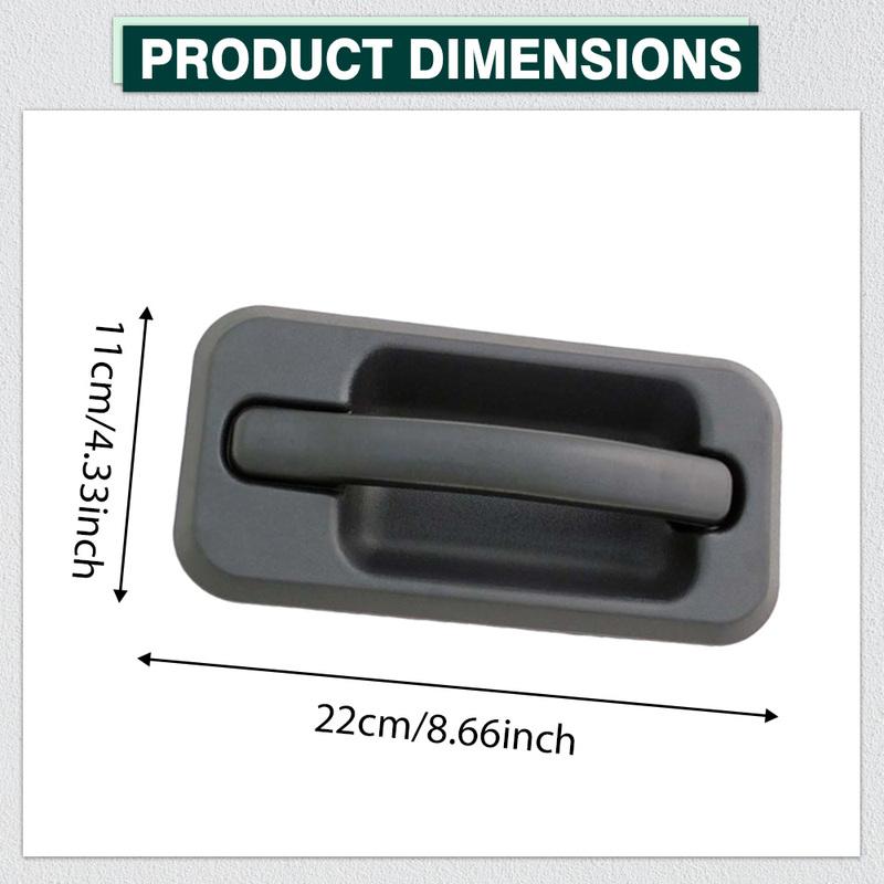Exterior Outside Door Handle Front Rear Left Right for Hummer H2 2003 2003 2004 2005 2006 2007-2009 Left Hand Drive 15104792