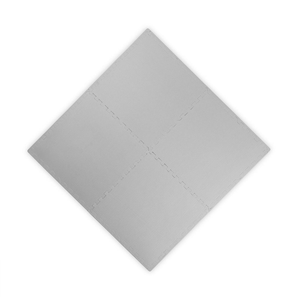 Ricokids Large Foam Puzzle Mat 60X60 Cm 4 Pcs Gray