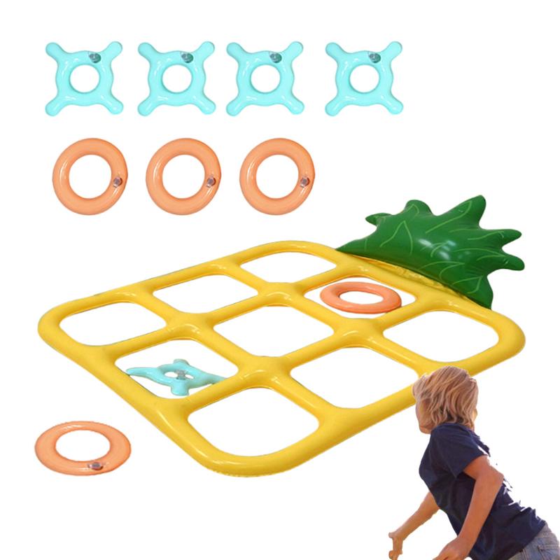 

Inflatable Pool Toss Game Inflatable Toys Board Games Pineapple-Shaped Toss Game For Party & Pool Floating Toss Set gift China Mainland