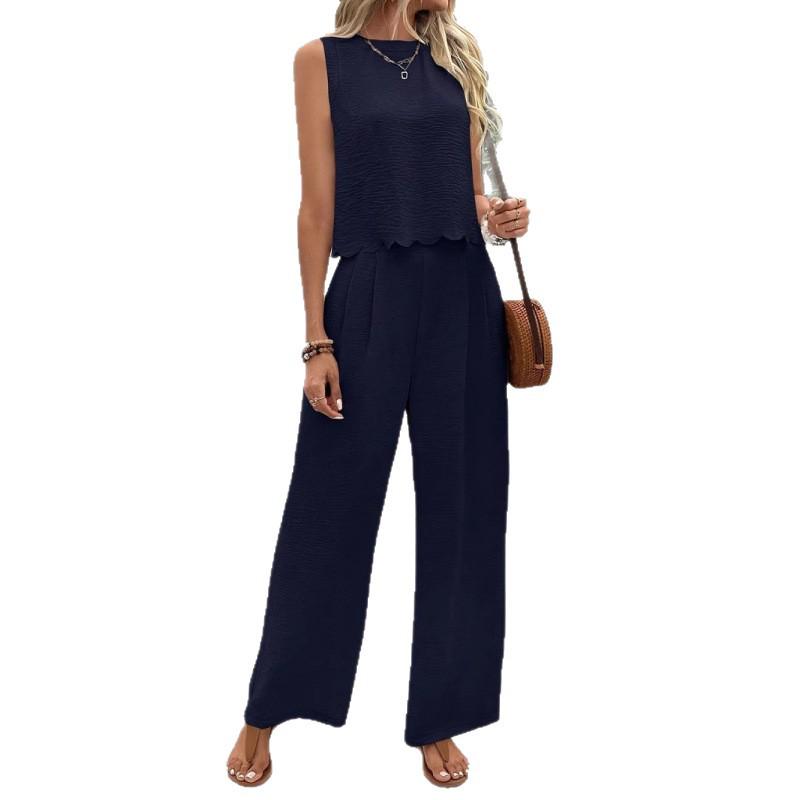 Women's Sleeveless Vest and Long Pants Set - 2026 Summer Fashion Arrival