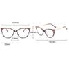 Stylish Cat Eye Optical Eyeglasses Frame Female Retro Clear Lenses Optical Glasses Frames Prescription Spectacle Frame