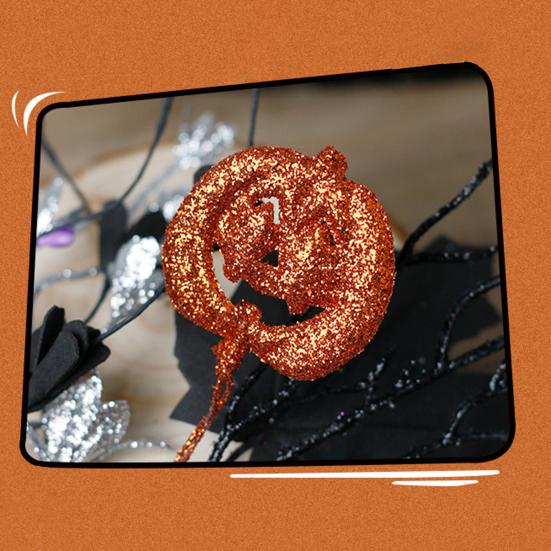 Artificial Spooky Branch Plastic Black 1 Pc