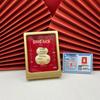 Pure Gold Gourd Ornament - Tian Guan Ci Fu Wealth-Attracting Gift Box