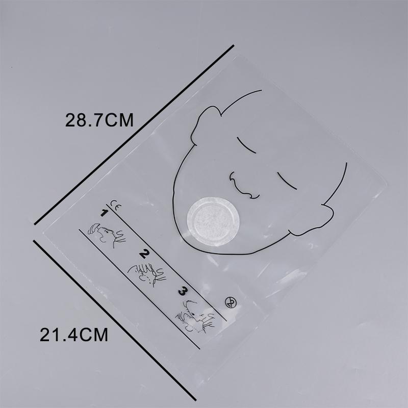 5/30 Stück Tragbare Beatmungsmaske Einweg-CPR-Trainingsmaske Erste Hilfe Reanimationsmaske CPR-Gesichtsschildrolle Rettungskit-Werkzeug