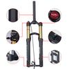 Bolany-Bicycle Front Fork with Barrel Shaft, Air Resilience Suspension, Rear Corolla Structure Design, MTB, 20 In, 24 In