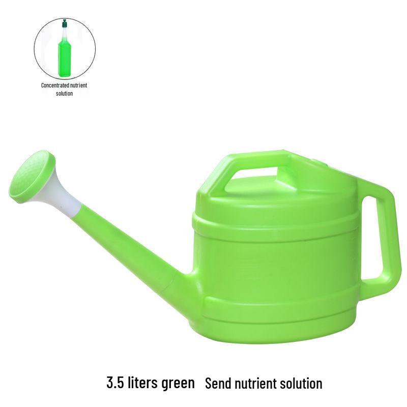 Large Capacity Garden Watering Can with Long Spout and Thickened Plastic