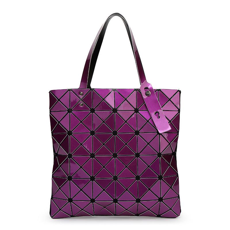 Geometrische Raute Damen Schultertasche - Sommer 2020 Japanischer Stil Trendige Handtasche
