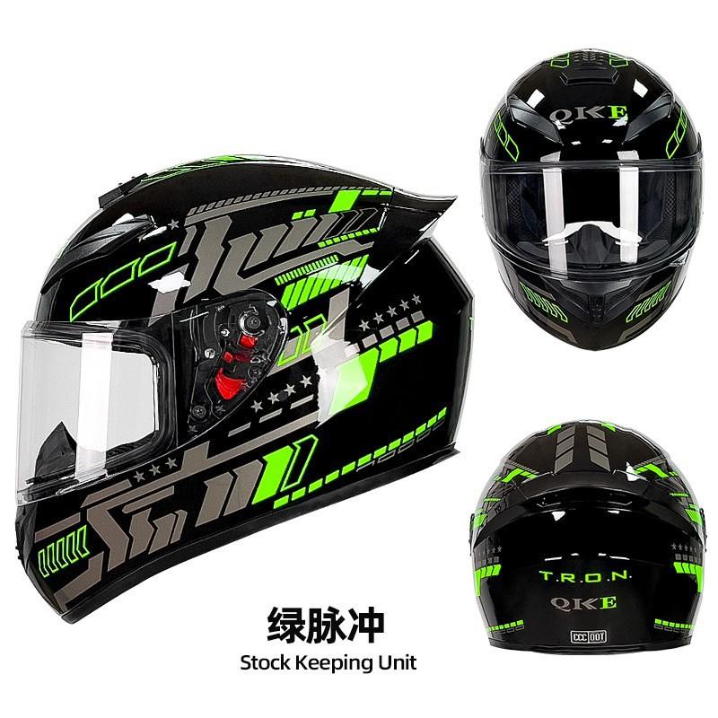 Motorcycle Helmet Four-Season Bluetooth Full Men's 3C/DOT Certification New National Standard