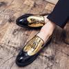 Luxusmarke Golden Loafers Quasten Herren Designer Schuhe Dickbesohlte Herrenschuhe Herren Formale Hochzeitsschuhe Herren Freizeitschuhe