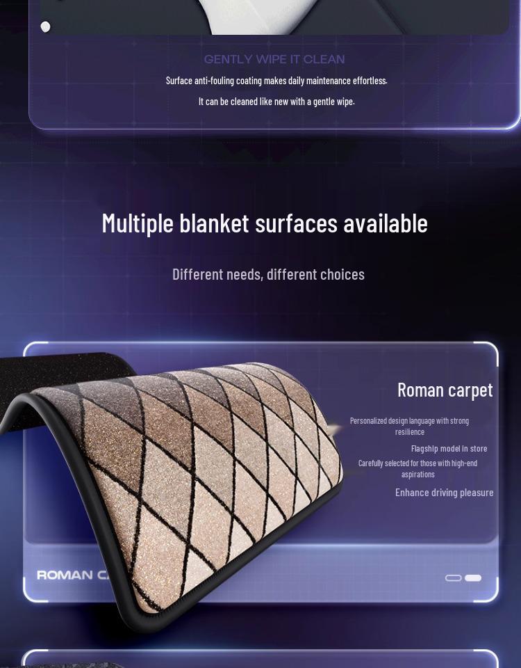 Lynk & Co 900 Six-Seater Floor Mats for New Energy 25 Model - Interior Carpet Modification