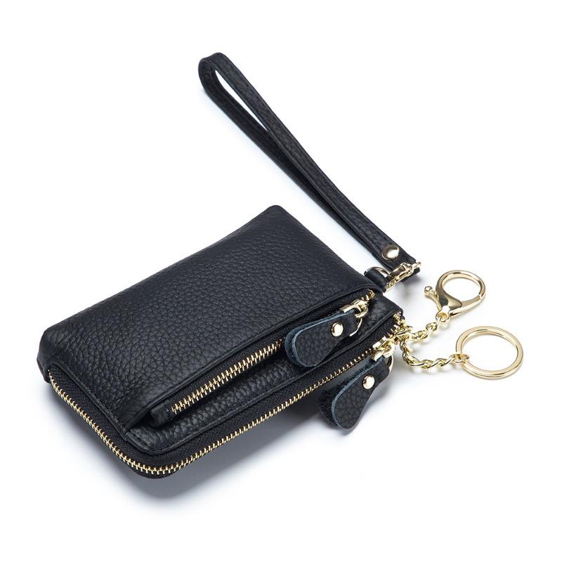 

European and American change bag leather, simple and multi-functional hand change bag mini hand bag wholesale чёрный