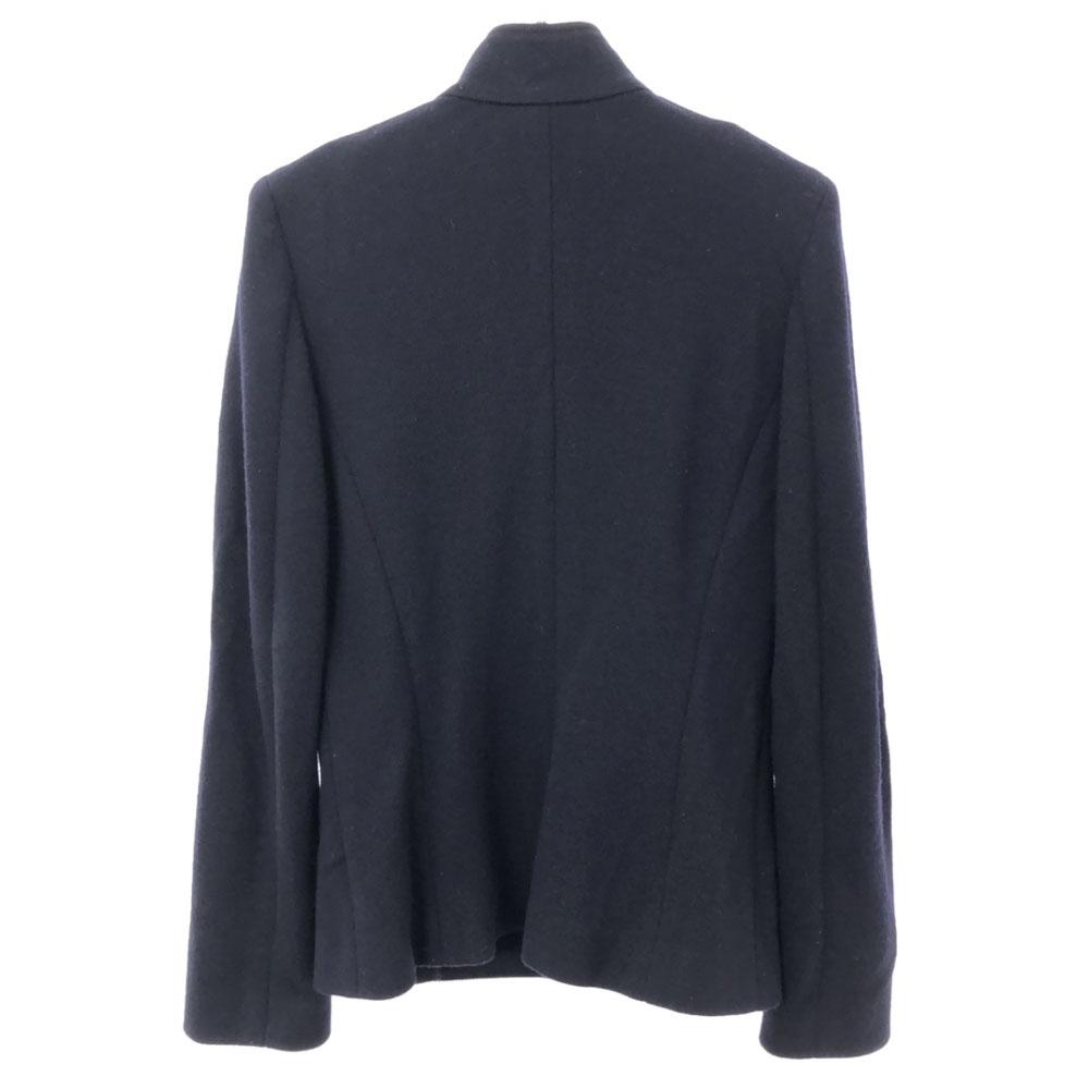 BARNEYS NEWYORK Made in Japan Noboru Ohmiya Wool jacket 38 Navy Women Used