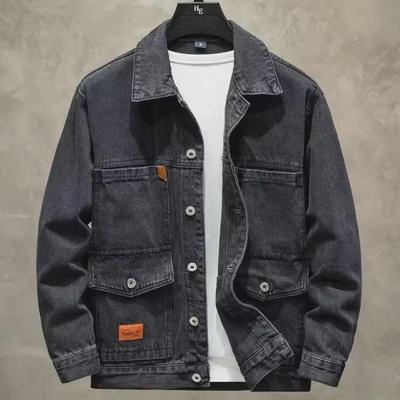 Men's Trendy Loose-Fit Korean Style Denim Jacket (Autumn 2022)