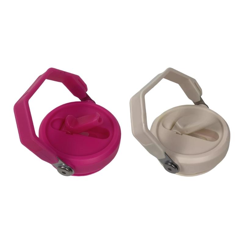 Removable Handle Water Bottle Lid for Container Leak Proof ABS Construction Easy Cleaning Surfaces for Active Lifestyle