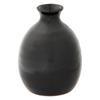 Marui Seito Iga-yaki Sake Bottle, 420ml Capacity, Black Yuzu, Black, MR-3-4296