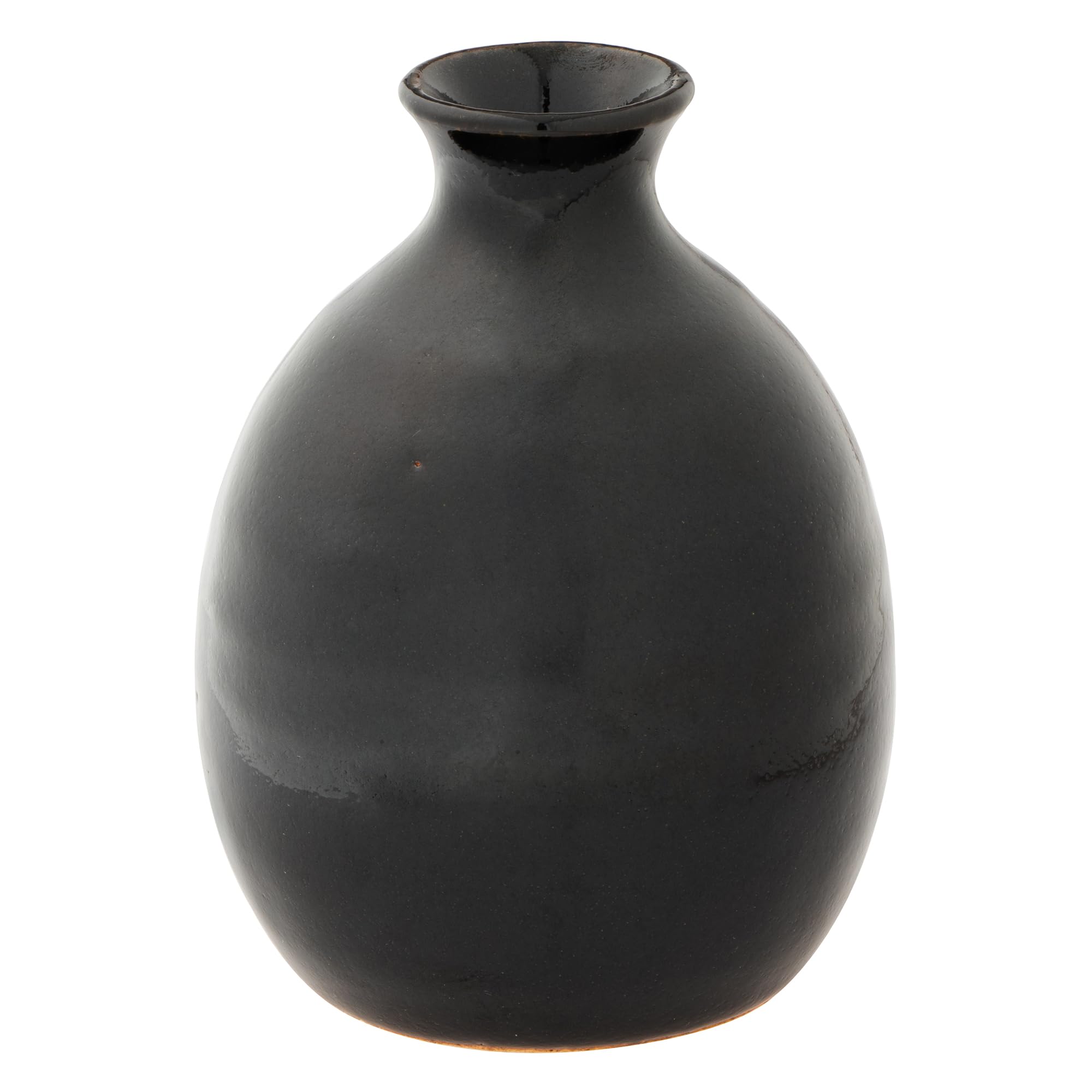 

Marui Seito Iga-yaki Sake Bottle, 420ml Capacity, Black Yuzu, Black, MR-3-4296