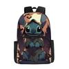 Student Schoolbag, Primary And Secondary School Student Female Backpack, Outdoor Travel Bag, Simple And Large Capacity