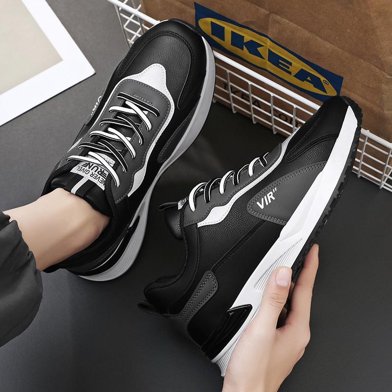 Men's Sneakers Four Seasons Breathable Soft Sole Comfort Outdoor Casual Running Shoes Fashion Students Light Speed Sports Shoes