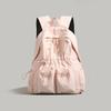 Drawstring Lace-up Bow Mochilas Mujer Student Mochila High Capacity Bag Daily Using Zipper Bolsas 2026 New Youth Backpack