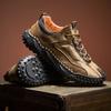 Leather Casual Shoes with Trendy Design Fits True To Size for Spring/Autumn Outdoor Hiking Sneakers Men
