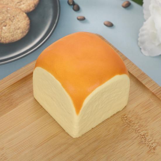 1/2Pcs Hawaiian Bread Squeeze Toy Slow Rebound Stress Relief Flavored Bread Pinch Sensory Toy Kids Adults Soft Calming Bread Fidget Toy