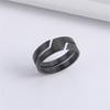 Cazador Minimlist Stainless Steel Rings for Men Women Couple Jewelry Finger Ring Engagement Anniversary Gift 2026 Aesthetic New