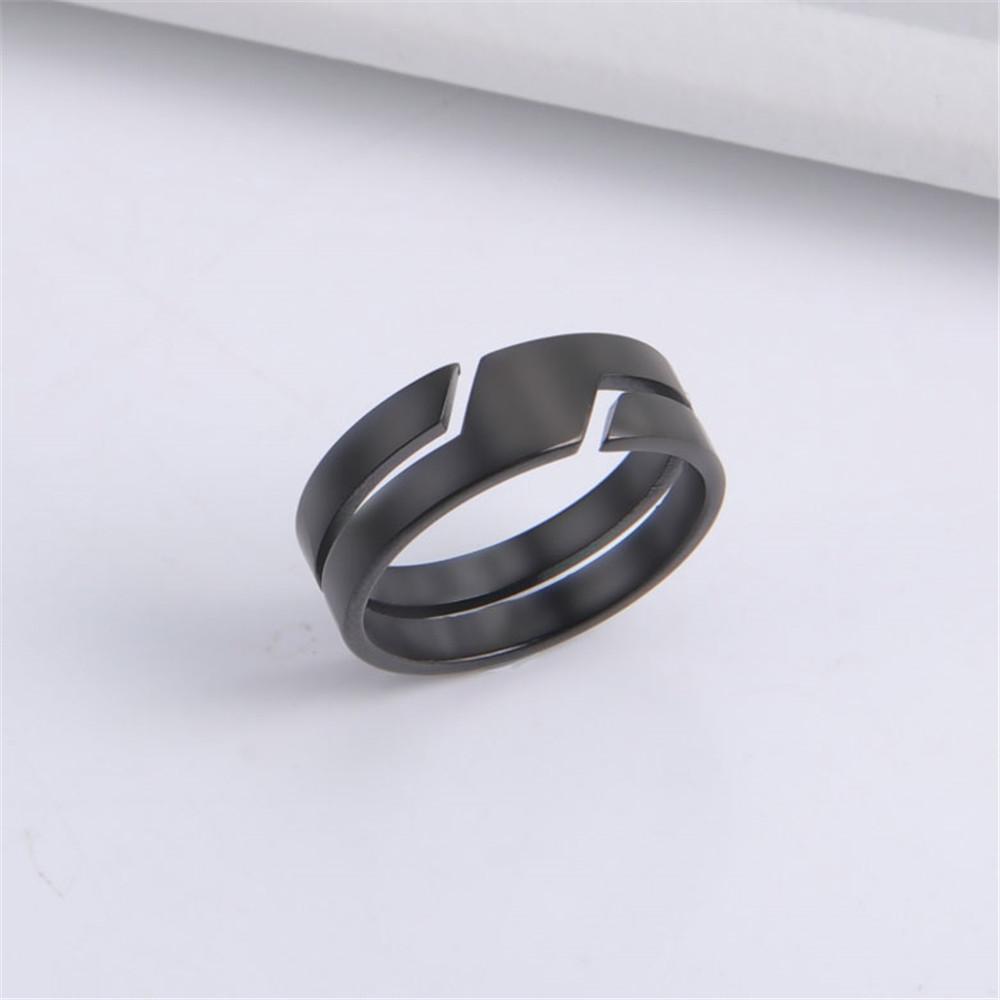 Cazador Minimlist Stainless Steel Rings for Men Women Couple Jewelry Finger Ring Engagement Anniversary Gift 2026 Aesthetic New