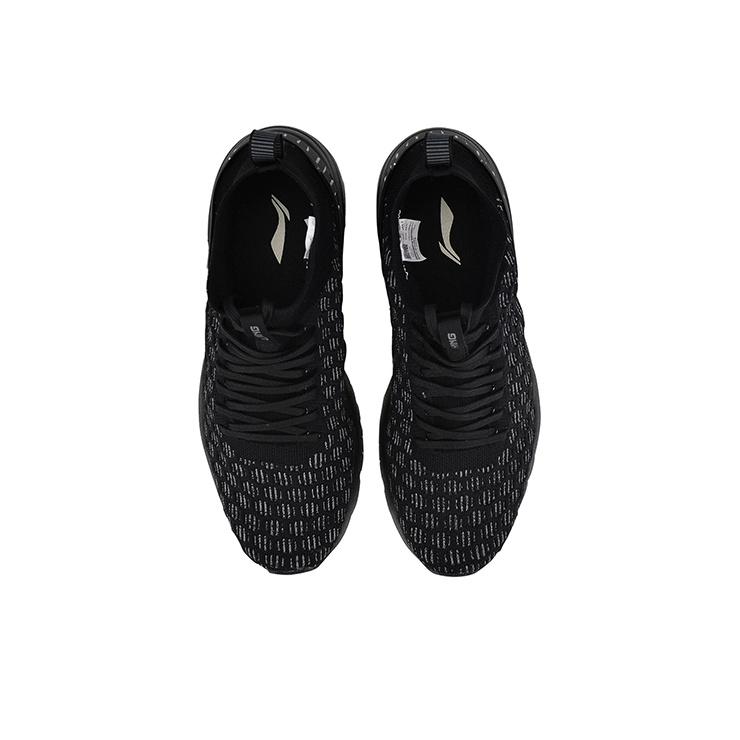 Li Ning Comfortable Versatile Fabric TPU Shock Absorbing Wear Resistant Non Slip Breathable Supportive Mid Top Running Shoes AGLN095-1