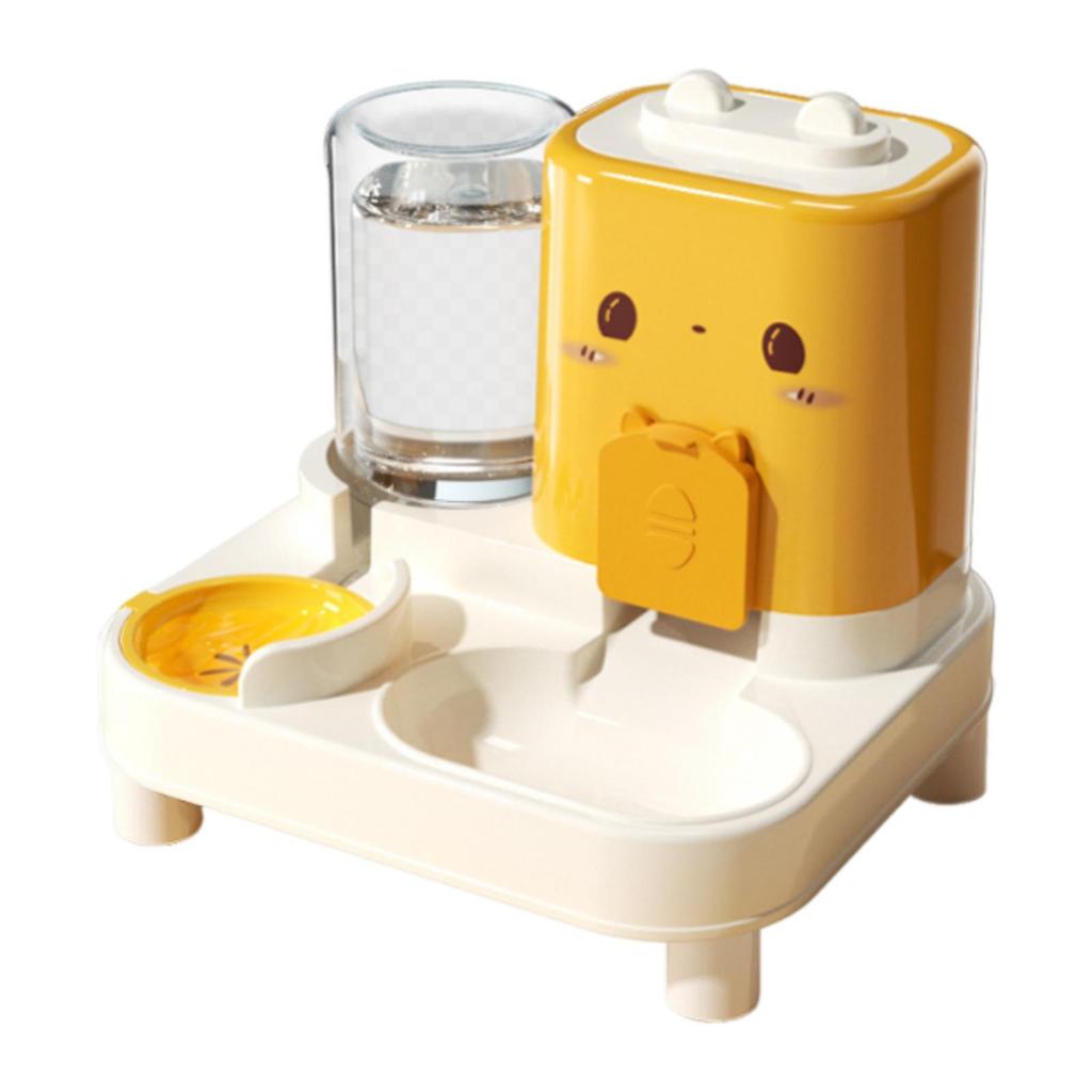 and Water Dispenser Pet Food Bowl Dog Bowl Pet Supplies Convenient Food feed for