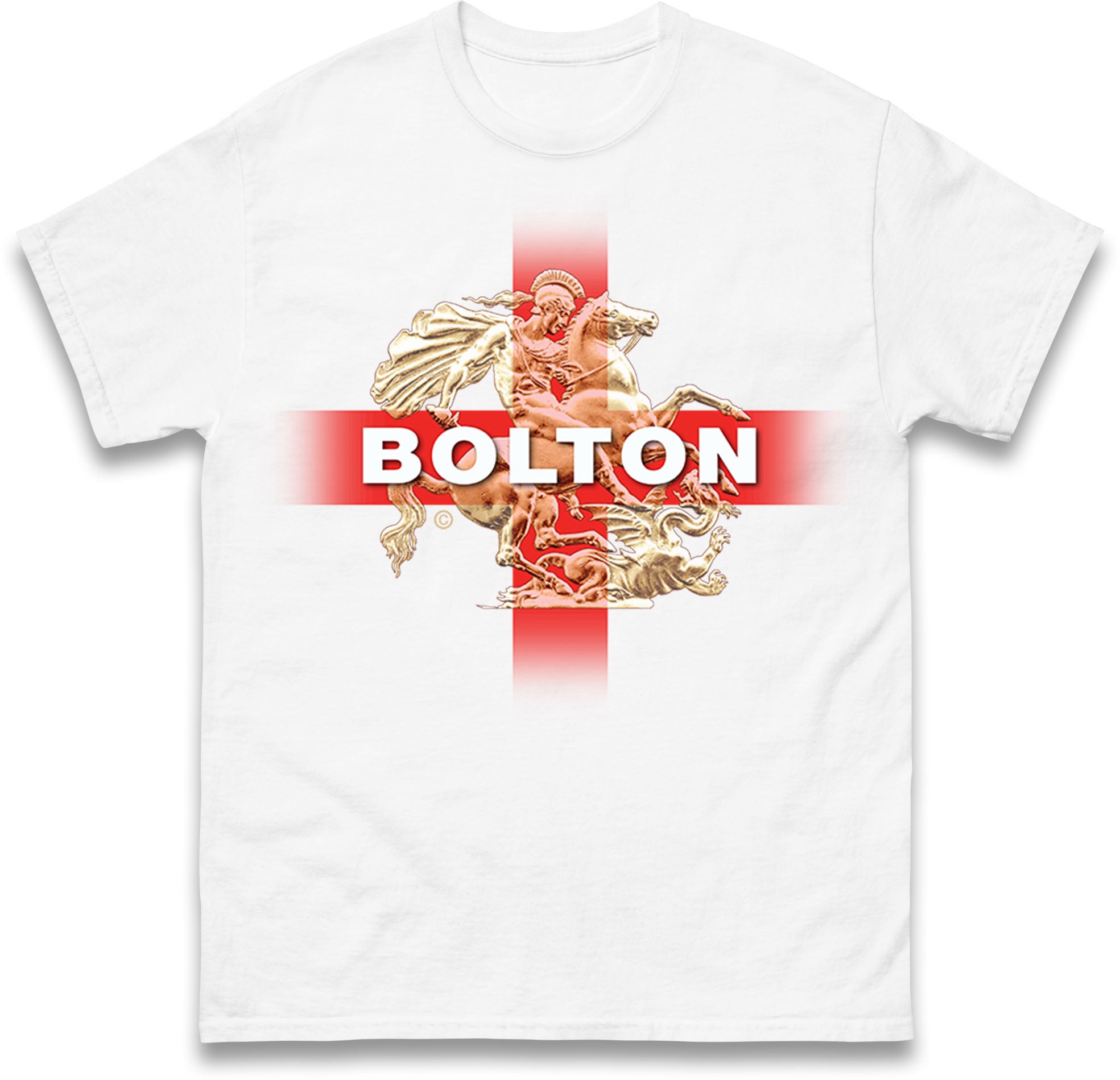 

Bolton St George & The Dragon kids T Shirt 160