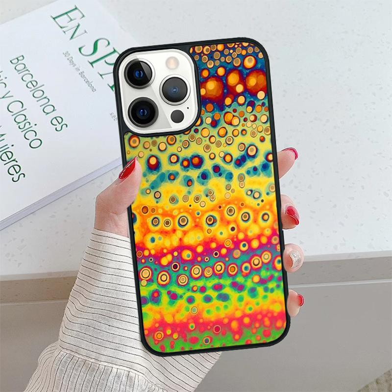 Brown Trout Fly Fishing Phone Case cover For iPhone 17 Air 15 16 16e 14 13 Pro Max Coque 12 11 Pro Max For Apple PLUS fundas