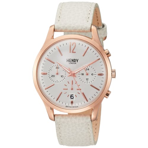 

Henry London Pimlico Watch HL39-CS-0442 White