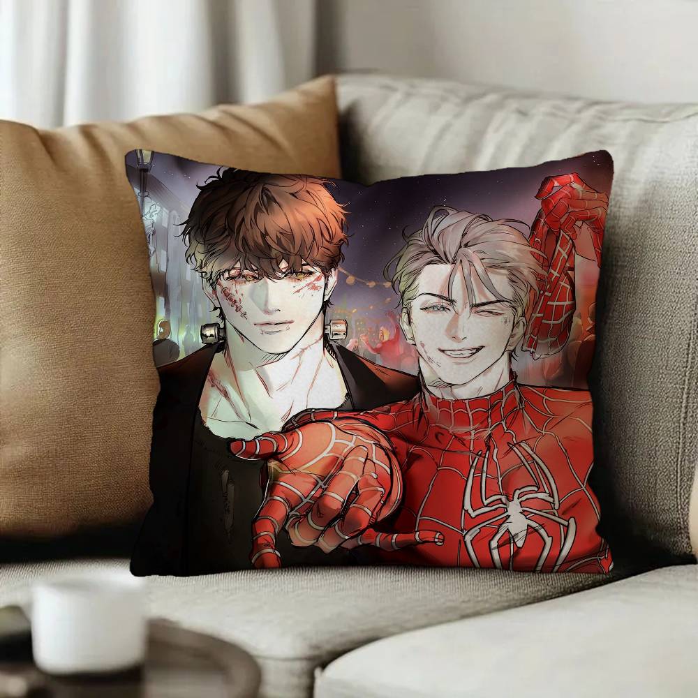 Nerd Project Bl Anime Personalized picture text home decorative pillows Household Gifts 45x45cm