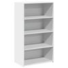 VidaXL Highboard White 70x41x124 Cm Engineered Wood, Buffet, Cupboard, Sideboard, Cabinet, Storage Cabinet, 846404