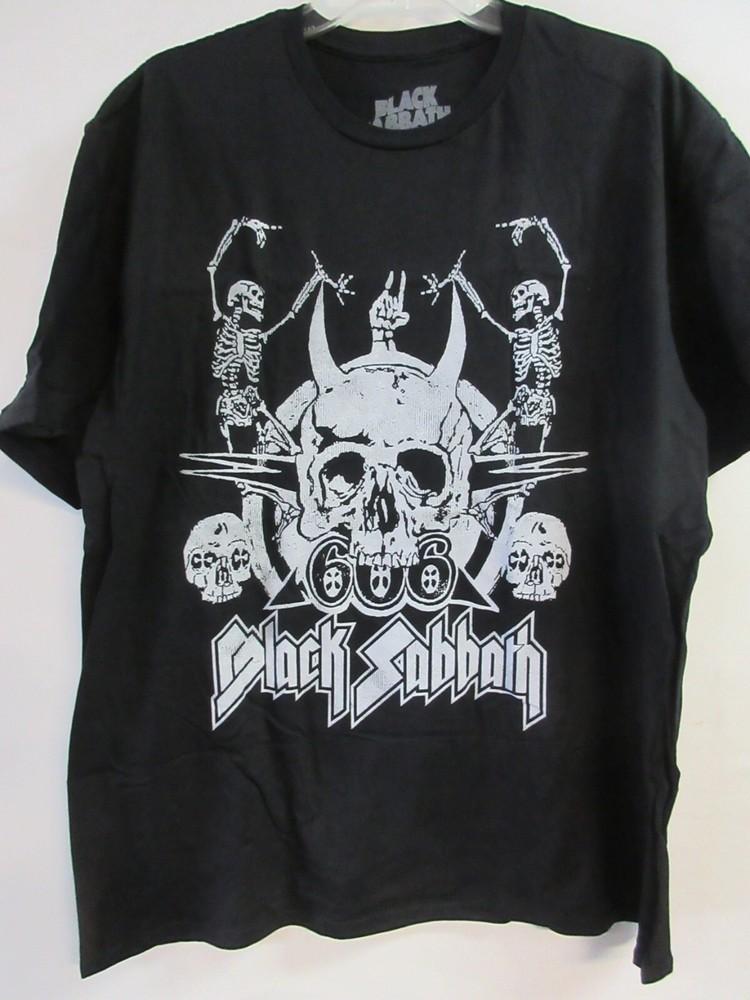 BLACK SABBATH OFFICIAL MERCH SKELETONS BAND CONCERT MUSIC  EXTRA LARGE Unisex T-Shirt XXXL