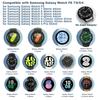 Stainless Steel No Gaps Band for Samsung Galaxy Watch 7 44mm 40mm 6 4 Classic 42 46mm 43 47mm 5 pro 45mm FE Curved End Bracelet
