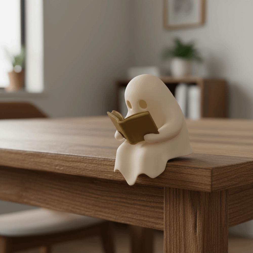 Low-energy-consumption Ghost Reading Night Light Energy-efficient Desk Ghost Figure Bookshelf