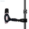 Drum Mic Clip Holder Microphone Crab Clamp Mount For Mic Stand&Drum Rim Adjustment 5/8 To 3/8 Thread Mic Clip